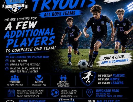 NP Elite FC | Boys Soccer Tryouts & Player Development
