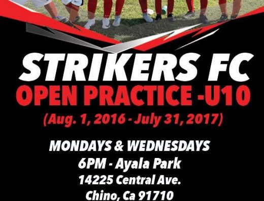 Strikers FC Boys U10 Soccer Program