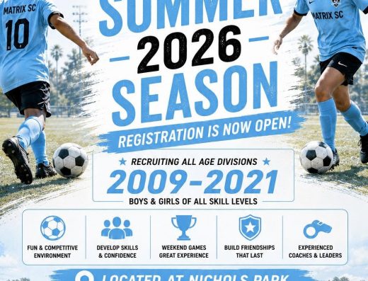 Matrix SC Soccer League | Boys & Girls