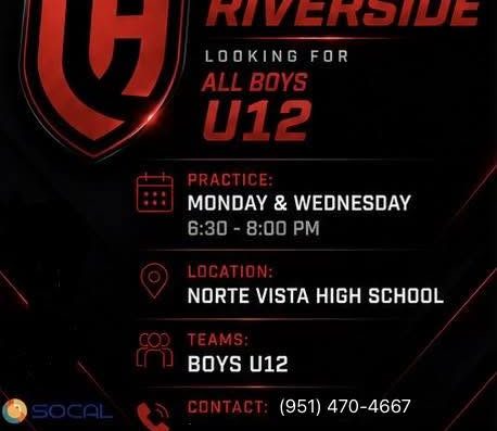 Los Angeles Soccer Club (LASC) Riverside – Boys U12