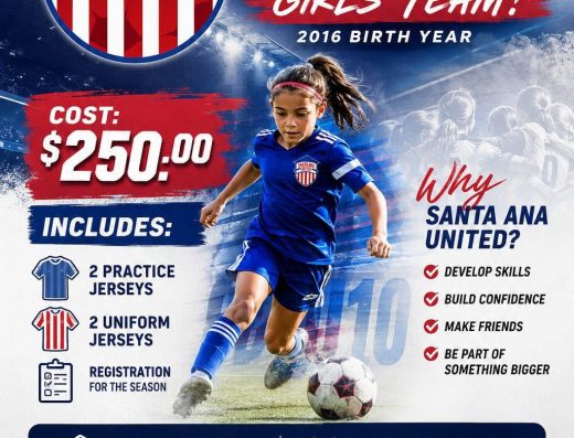 Santa Ana United U10 Girls Team