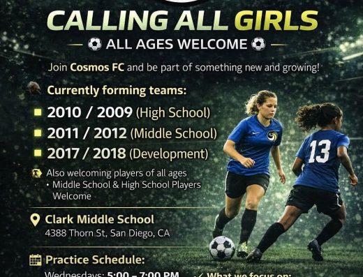 Cosmos FC Girls Program